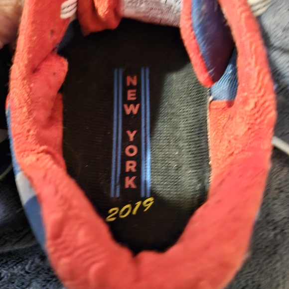 Newton Blue and Gray Women's Shoes - Picture 4 of 5